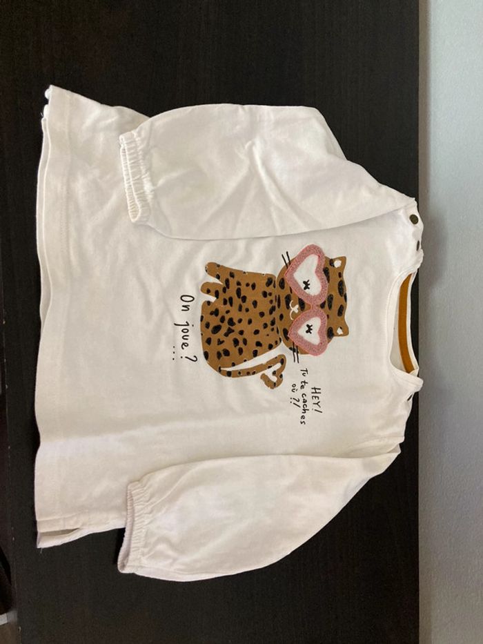 Tee shirt manches longues fille