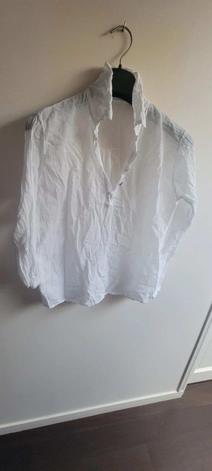 Chemise transparente