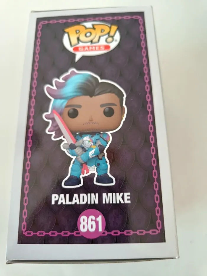 Funko pop paladin mike wonderlands 861 - photo numéro 4