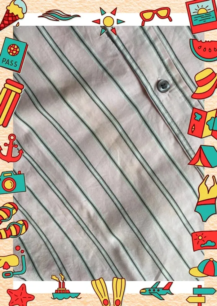 Chemise à rayures Tex XL - photo numéro 10