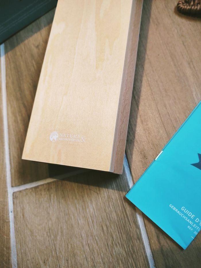 🌈Boîte de couleurs en bois planchettes/ planches nuancier marque Nature et découvertes - photo numéro 3