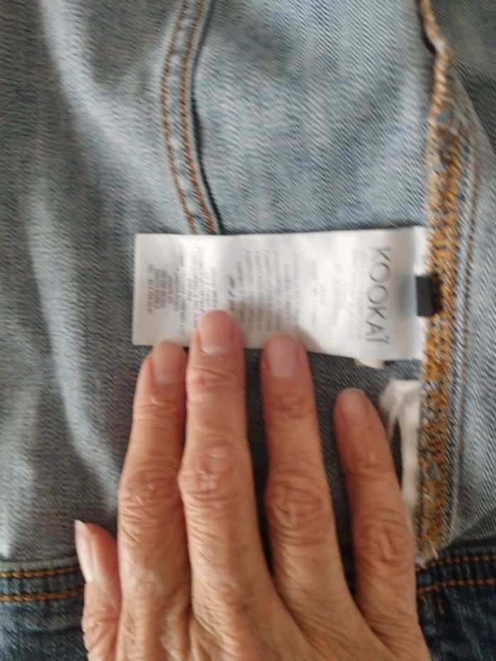Veste en jean Kookaï taille 34 - photo numéro 7