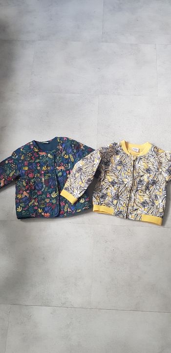 Lot 2 vestes tape à l œil 2 ans