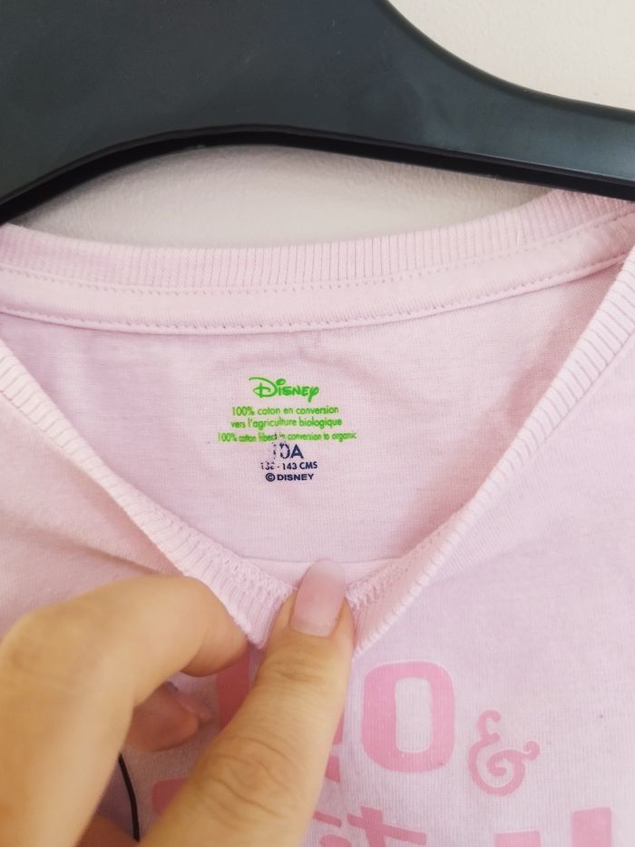 T shirt Stitch fille 10ans - photo numéro 3