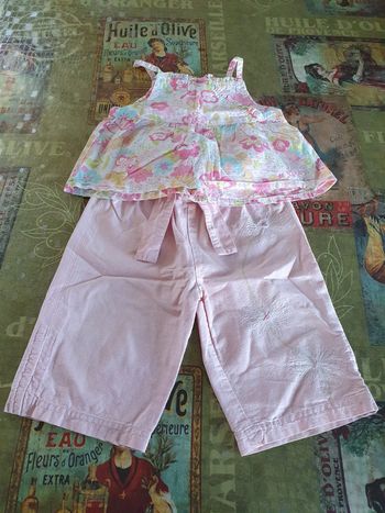 Ensemble été 2 pièces 12 mois