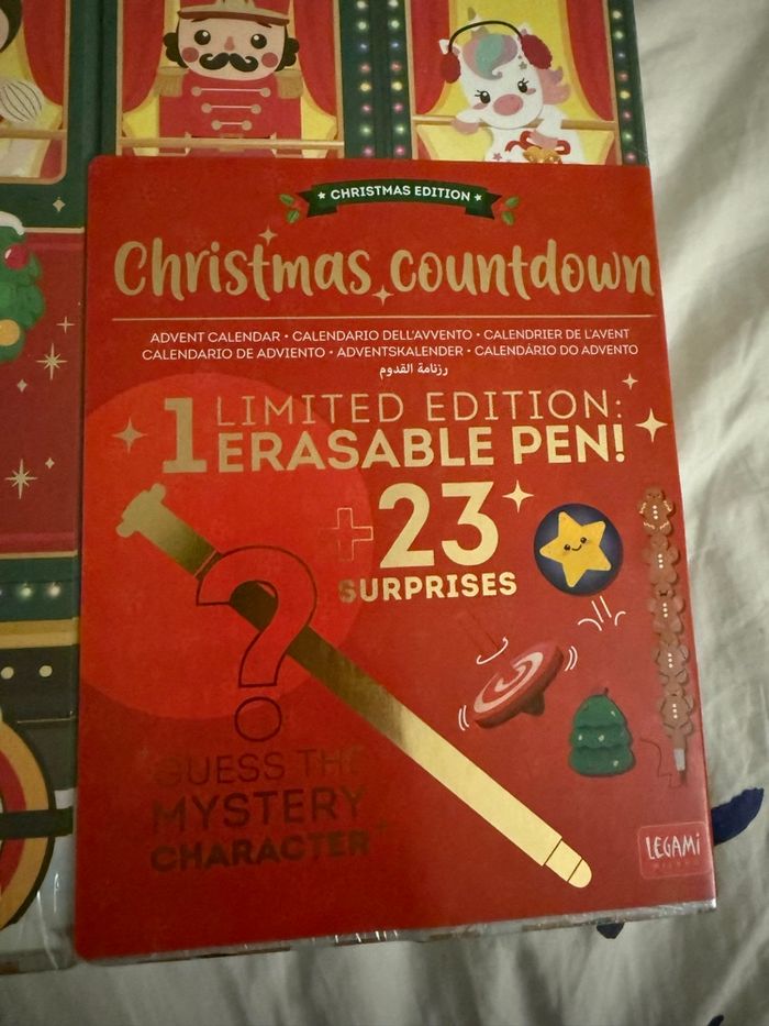 Calendrier de l’avent LEGAMI – neuf & scellé  ! - photo numéro 3