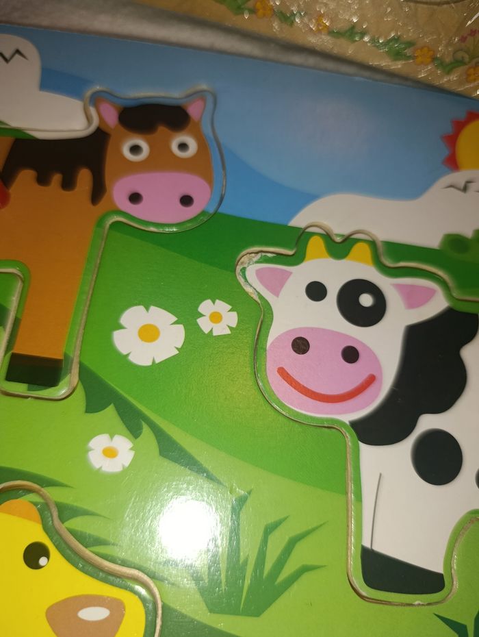 Lot Puzzle en bois - photo numéro 2