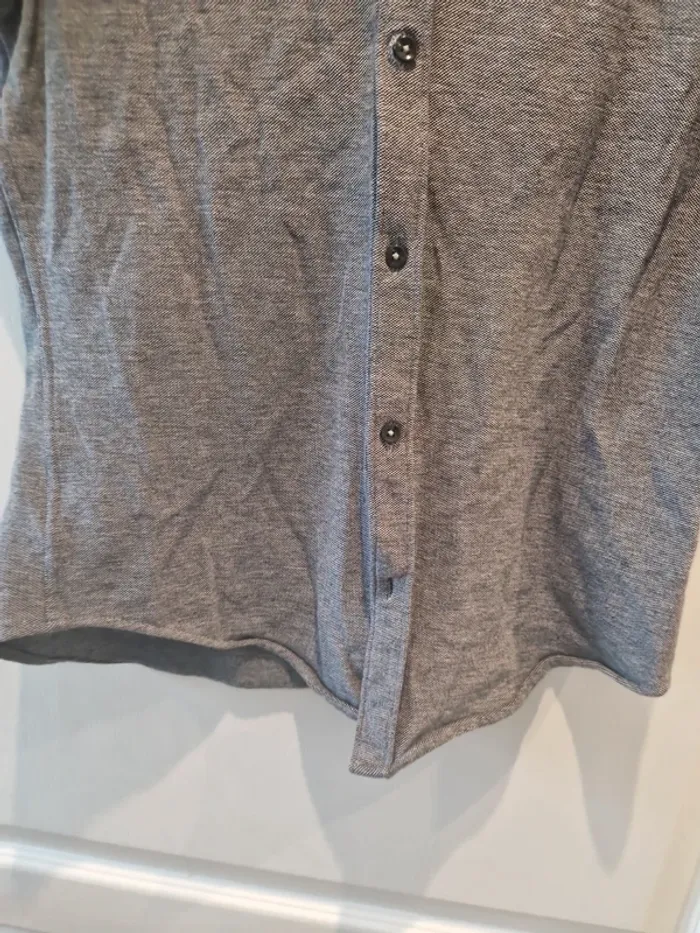 Beau pola zara homme gris taille s Très bon état - photo numéro 5