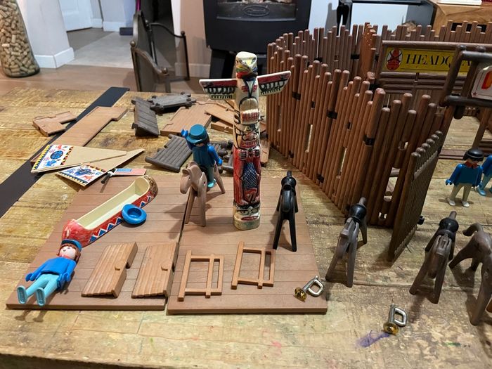 Playmobil vintage western fort union - photo numéro 3