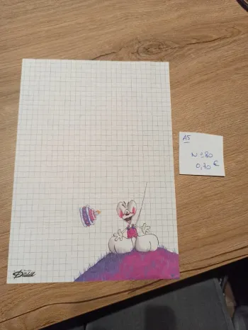 Feuille Diddl A5 80 0,70€