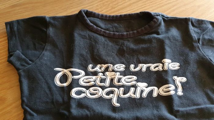 tee shirt 2 ans noir - photo numéro 2
