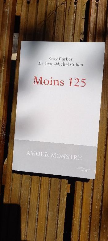 livre Moins 125 - Guy Carlier/Jean-Michel Cohen