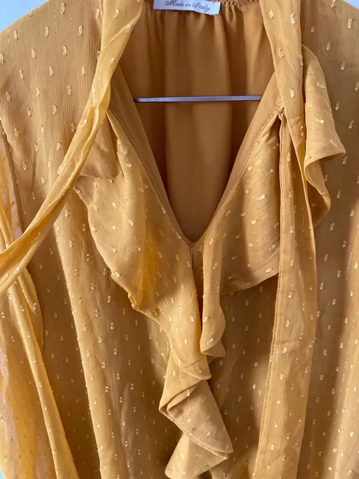 Blouse femme manches longues 40 - photo numéro 7