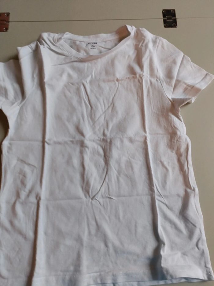 T-shirt blanc Kiabi 10 ans