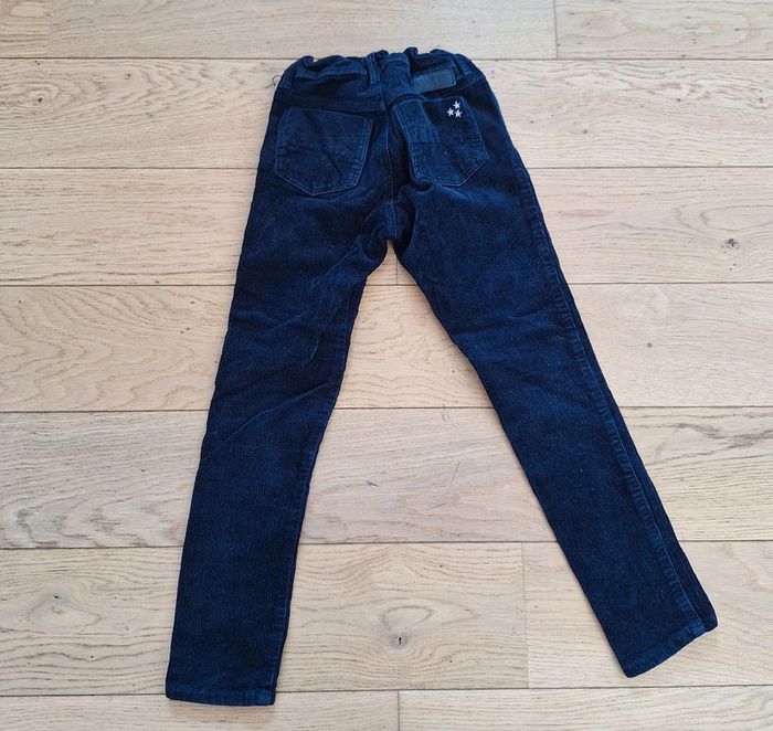 Pantalon velours skinny pailleté avec étoiles 8 ans - photo numéro 2