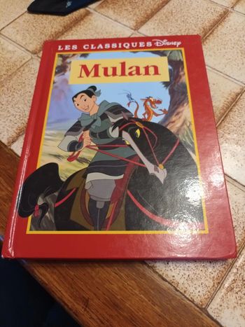 Livre mulan disney