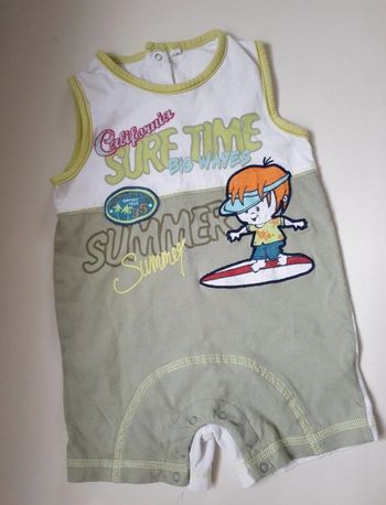 Combishort taille 12mois