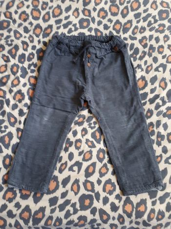 Pantalon doubler en velour