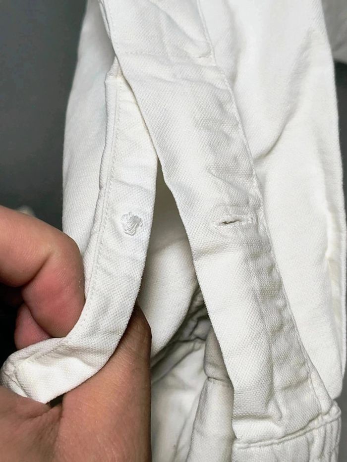 Chemise Ralph Lauren Classic Fit Blanche Vintage Y2K – Logo Brodé – Coton Haut de Gamme - photo numéro 9