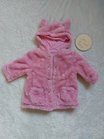 Veste rose en 6mois