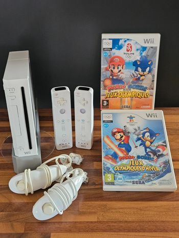 Nintendo Wii # Pack Mario et Sonic aux JO pour 2 personnes #
