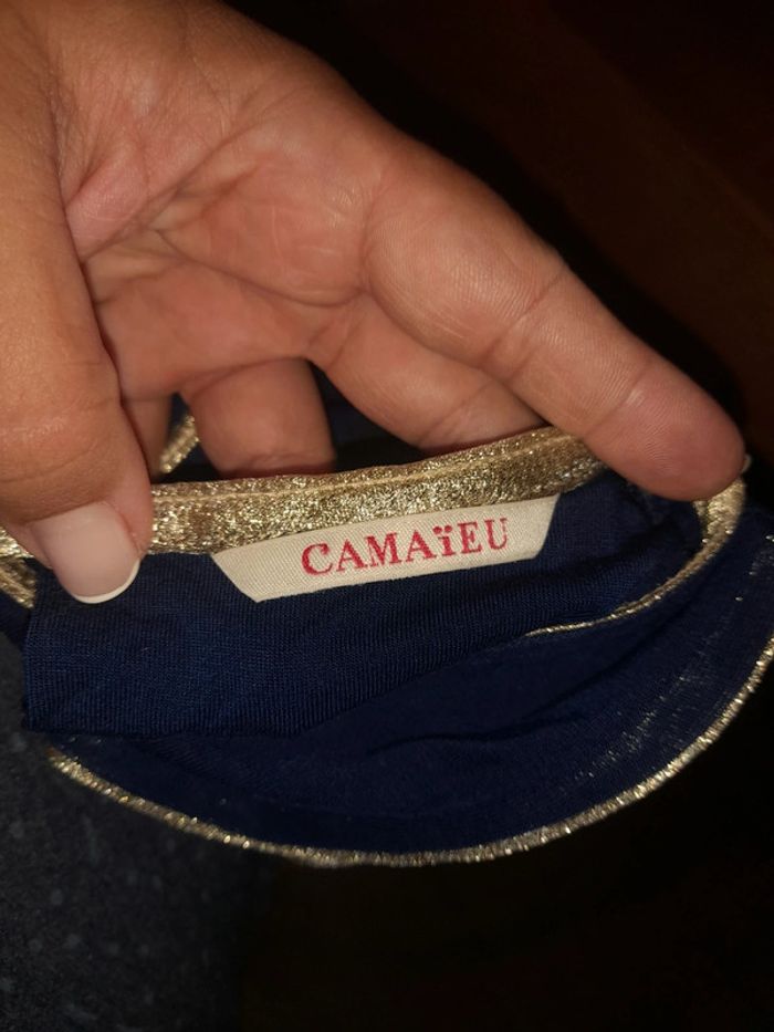 Superbe top camaïeu 46/48 - photo numéro 4