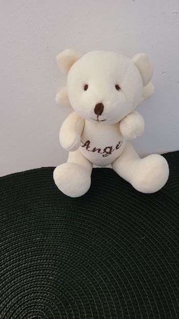 doudou ours ange articulé