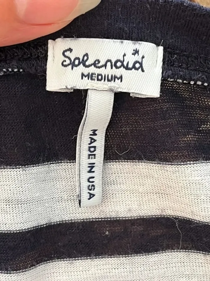 T-shirt marinière Splendid - photo numéro 7