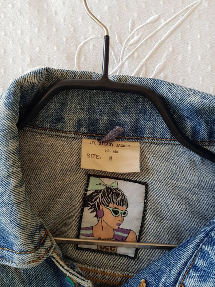Veste en jean vintage Lee année 1990 M - photo numéro 3