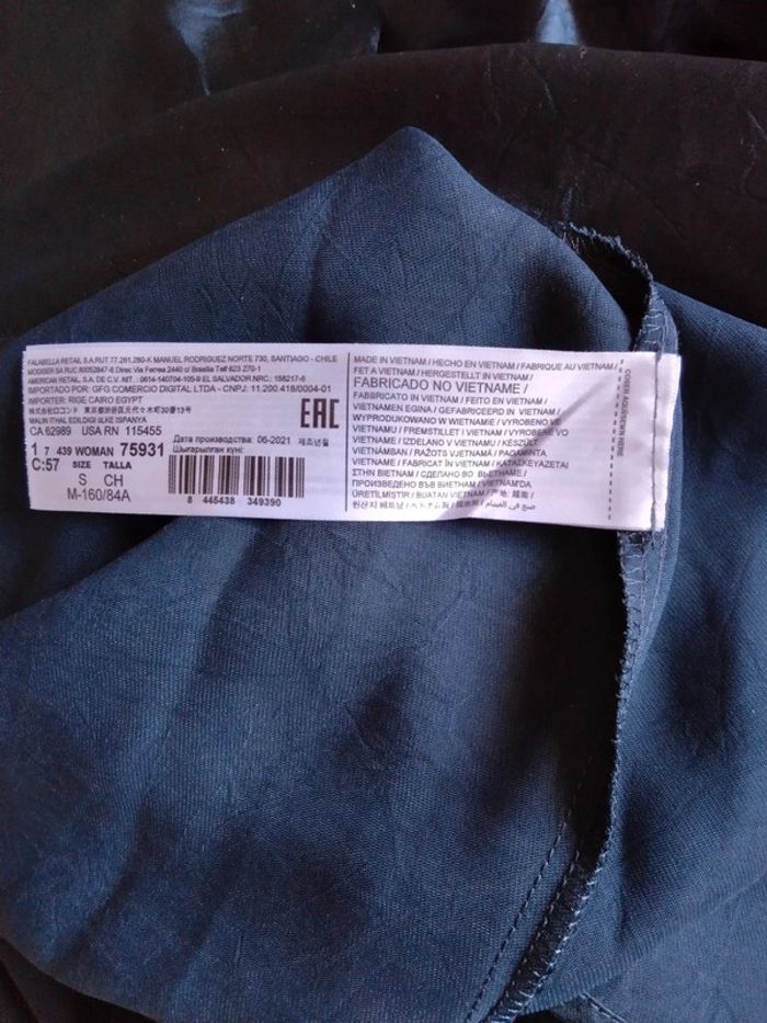 Robe chambre satin taille S/36 neuve - photo numéro 6