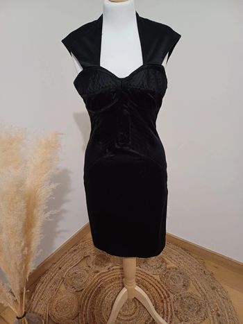 Petite robe noire sexy taille XXS/XS 32/34