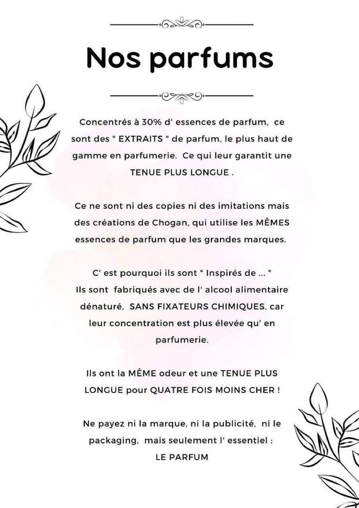 Parfums Chogan - photo numéro 2