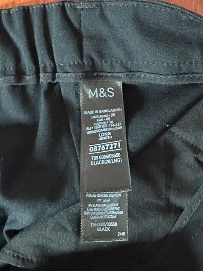 Marks and Spencer - Pantalon noir de ville - photo numéro 4