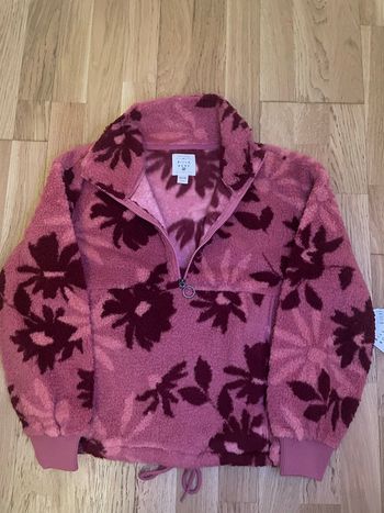 Polaire Sherpa billabong time off  rose fuschia