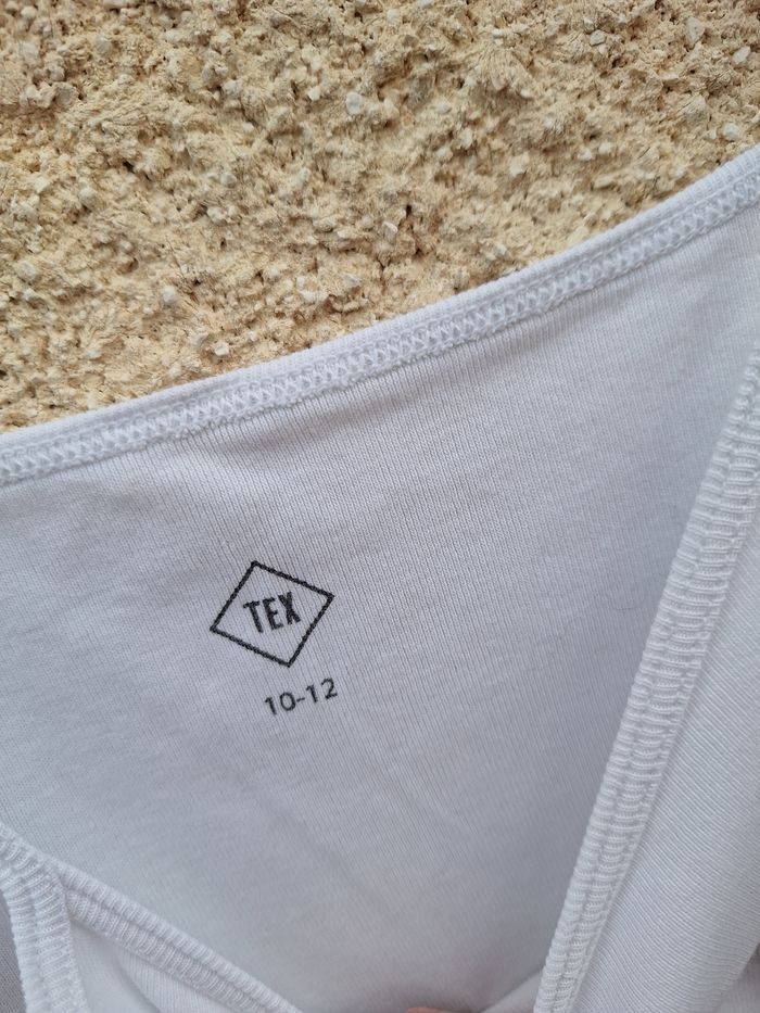 👚 Caraco / Top à fines bretelles Tex 10/12 ans - photo numéro 3