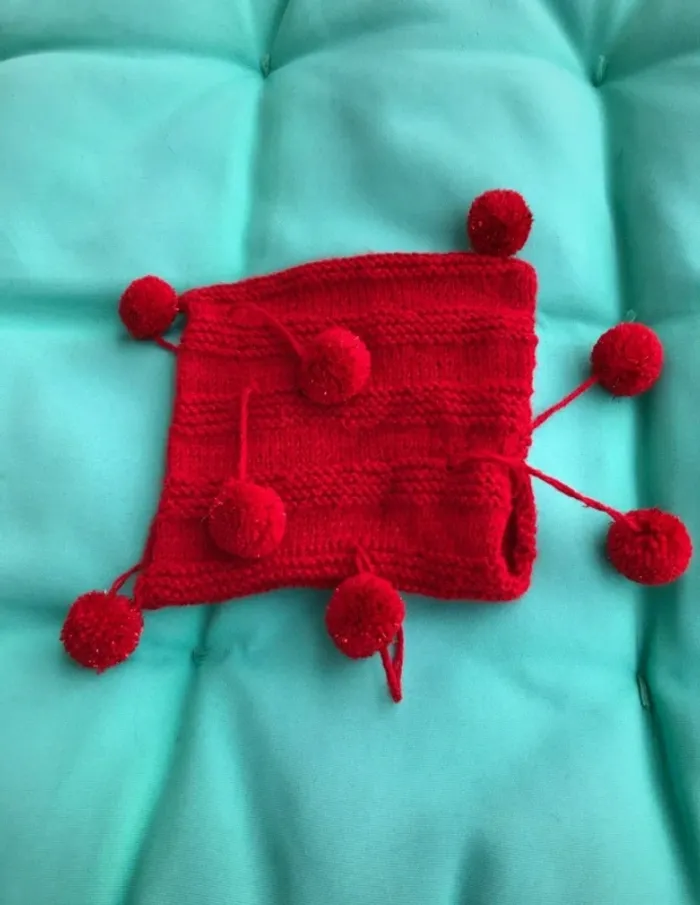 Bonnet et snood en laine - photo numéro 2