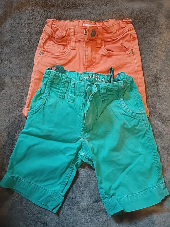 Lot short 3 ans