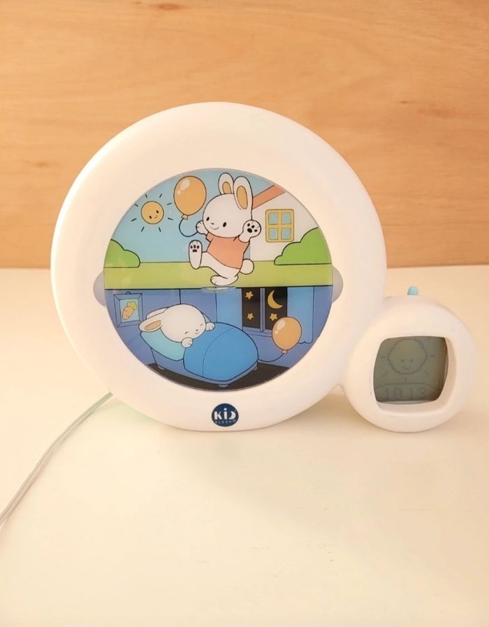 Réveil éducatif Kid'sleep - Moon Blanc