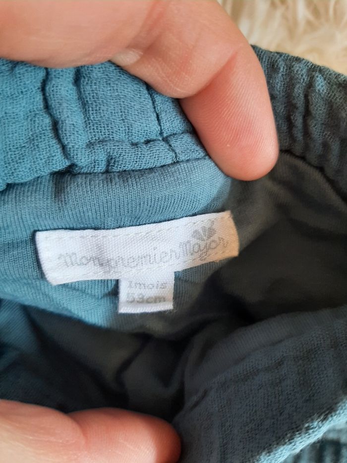 Pantalon gaze de coton Mon premier major - photo numéro 4