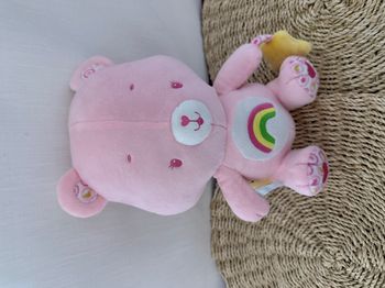 Jemini - Peluche activités bisounours toucâlin rose