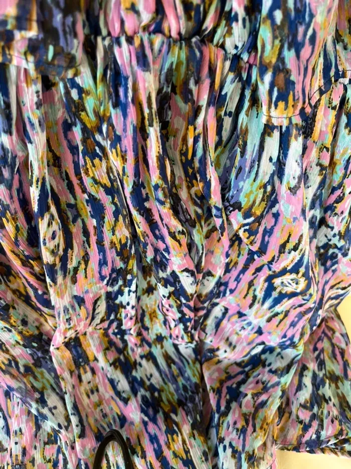 Jolie robe été fluide taille 36-38 état impeccable été à voir en urgence - photo numéro 7