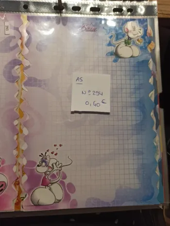 Feuille Diddl A5 294 0,40€