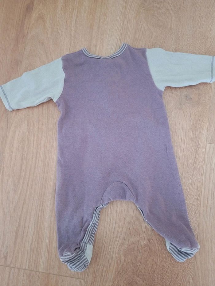 Pyjama bébé P'tit Bisou 1 mois - photo numéro 4
