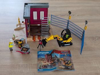 Playmobil 70433 Contribution Mini pelleteuse et chantier