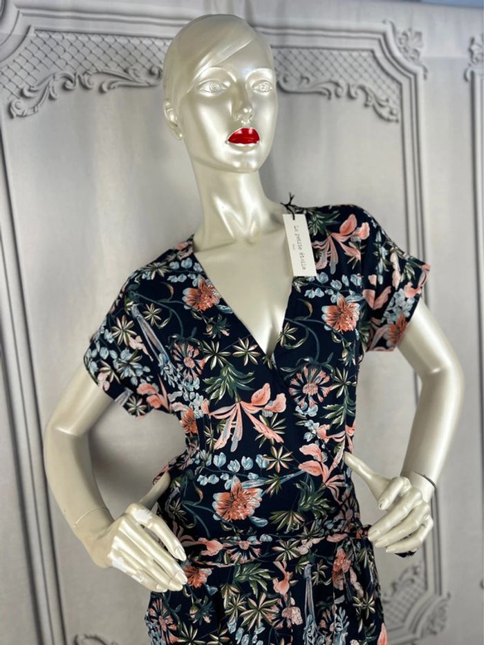 Combinaison à fleurs La petite Étoile T3 / L neuve - photo numéro 2