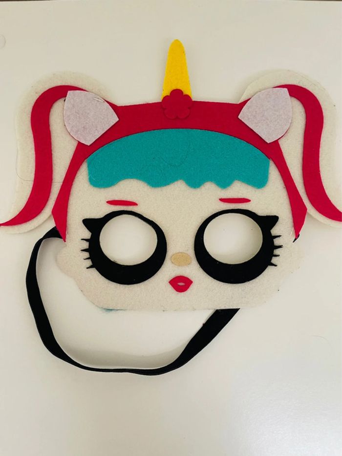 Masque licorne