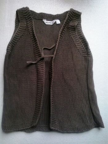 Gilet marron