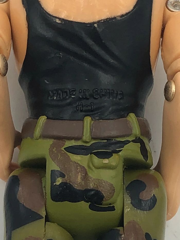 Figurine vintage Gi Joe Street Fighter Sonic Boom Guile Hasbro - photo numéro 7