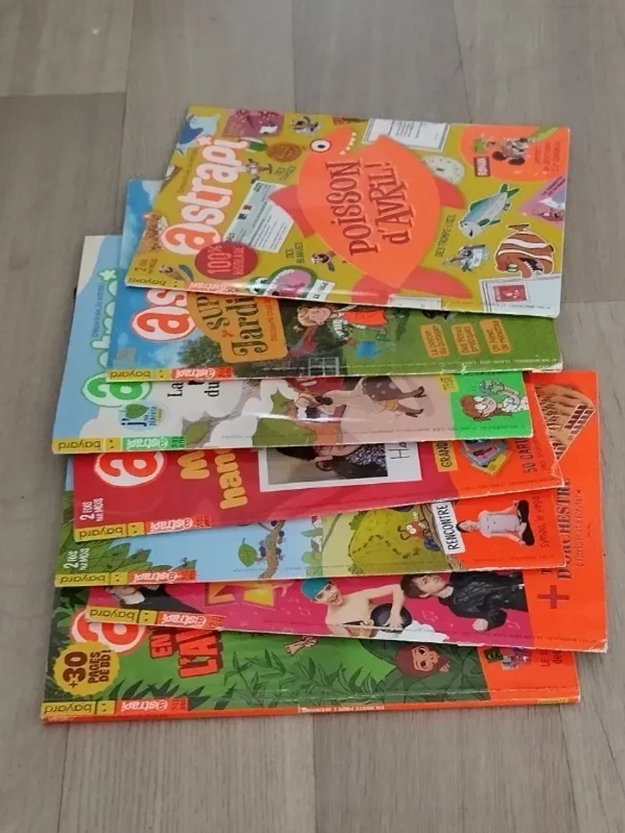 Lot de 7 magazines Astrapi année 2021 L029 - photo numéro 7