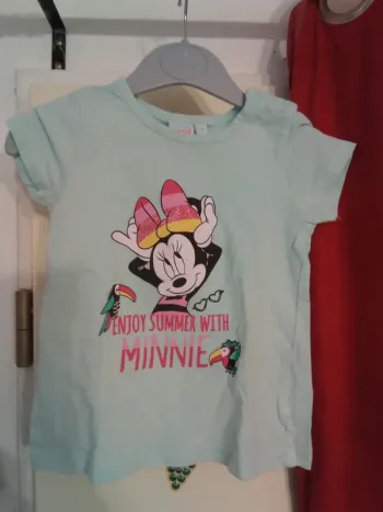 Tee shirt bébé Minnie 24 mois (17)